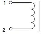 Schematic - Eaton HFW High-Current Flat Wire Inductors